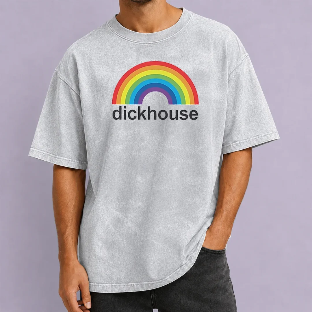 original-jackass-dickhouse-productions-rainbows-washed-t-shirt Original Jackass Dickhouse Productions Rainbows Washed T-Shirt