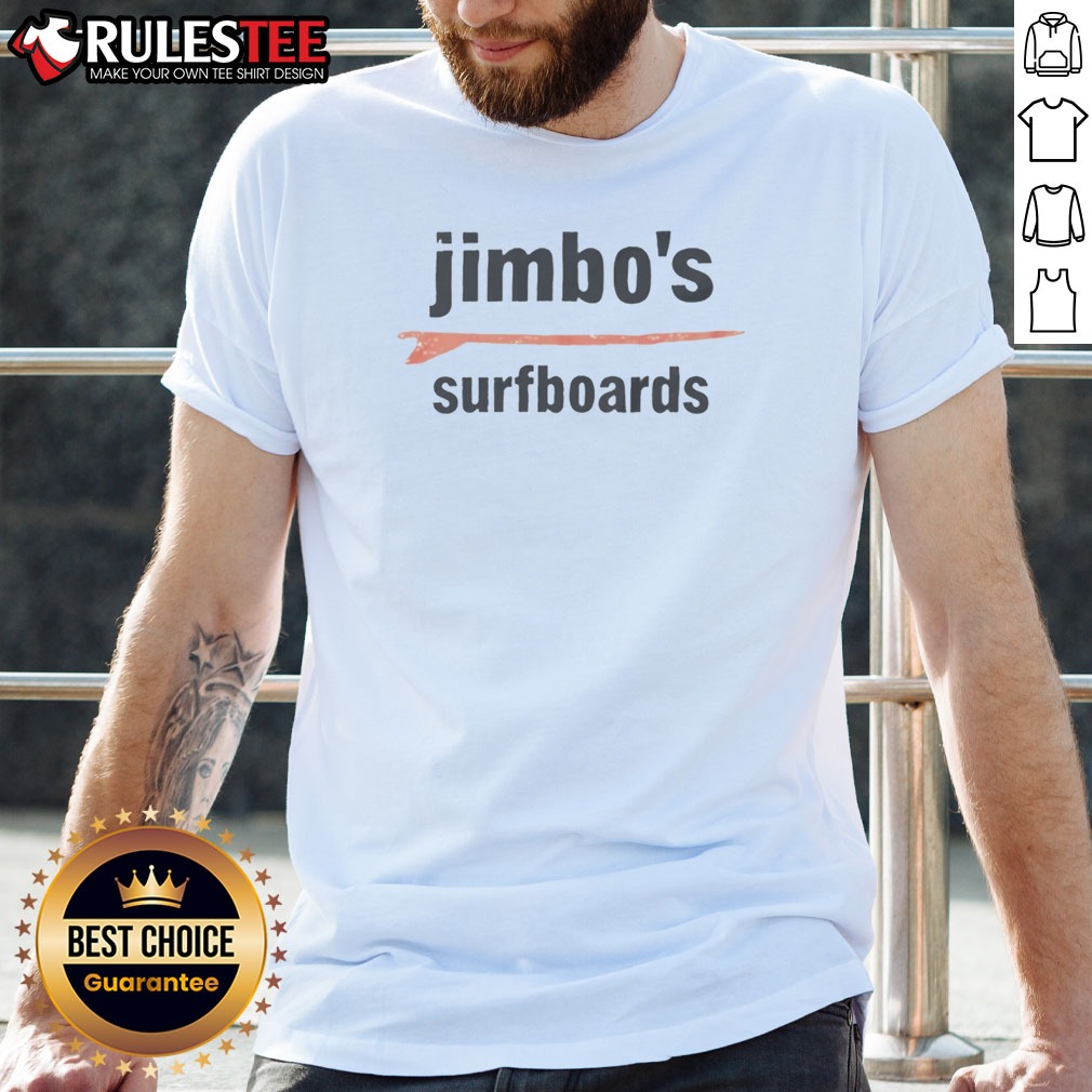 original-jimbo-s-surfboards-vintage-shirt-1 Original Jimbo'S Surfboards Vintage Shirt featuring classic surfboard graphic on a comfortable cotton tee