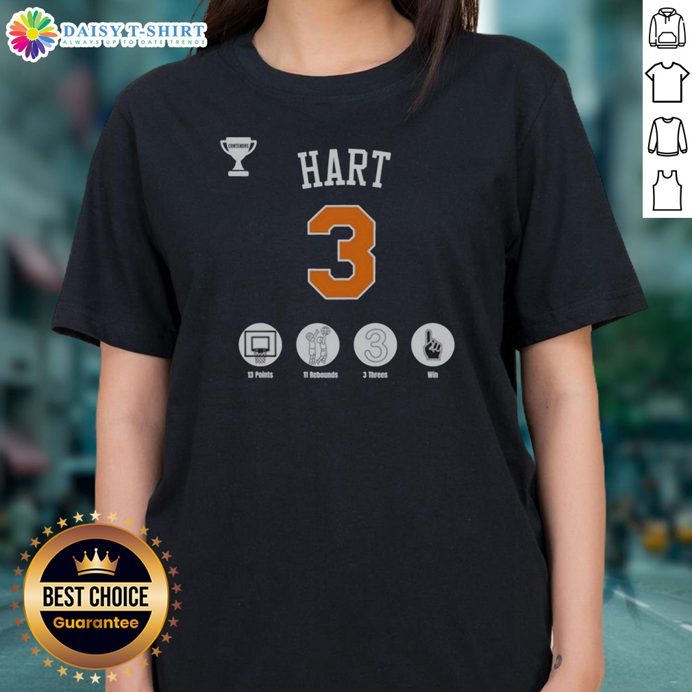 Original Josh Hart New York Knicks NBA Champions 2026 13 Points 11 Rebounds 3 Threes Win Ladies Shirt Original Josh Hart New York Knicks NBA Champions 2026 13 Points 11 Rebounds 3 Threes Win Ladies Shirt in white