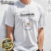 Original Just A California Girl Living In A Pennsylvania World Map t shirt featuring a unique state map design on a comfortable cotton tee