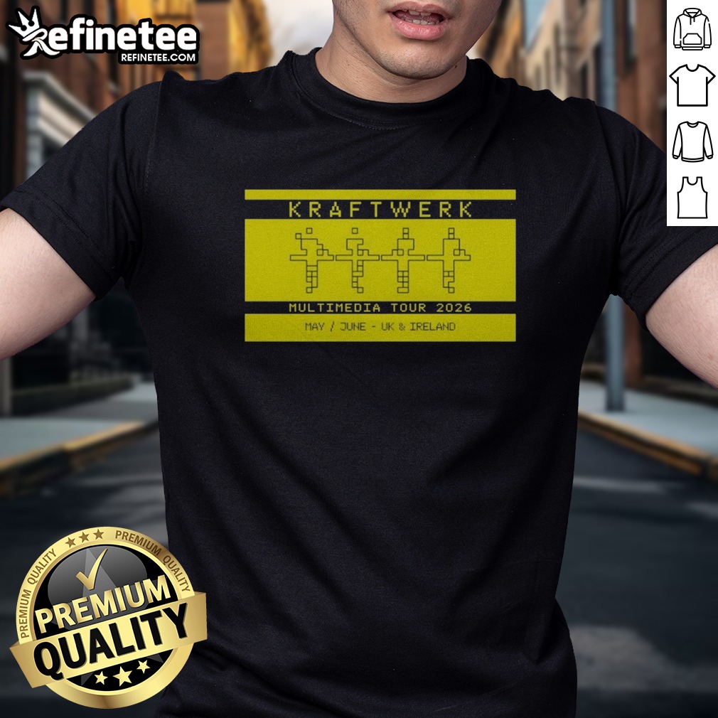 original-kraftwerk-multimedia-tour-2026-may-june-uk-ireland-music-electronic-band-tour-t-shirt-1 Original Kraftwerk Multimedia Tour 2026 May June UK Ireland Music Electronic Band Tour t shirt featuring vibrant graphics.
