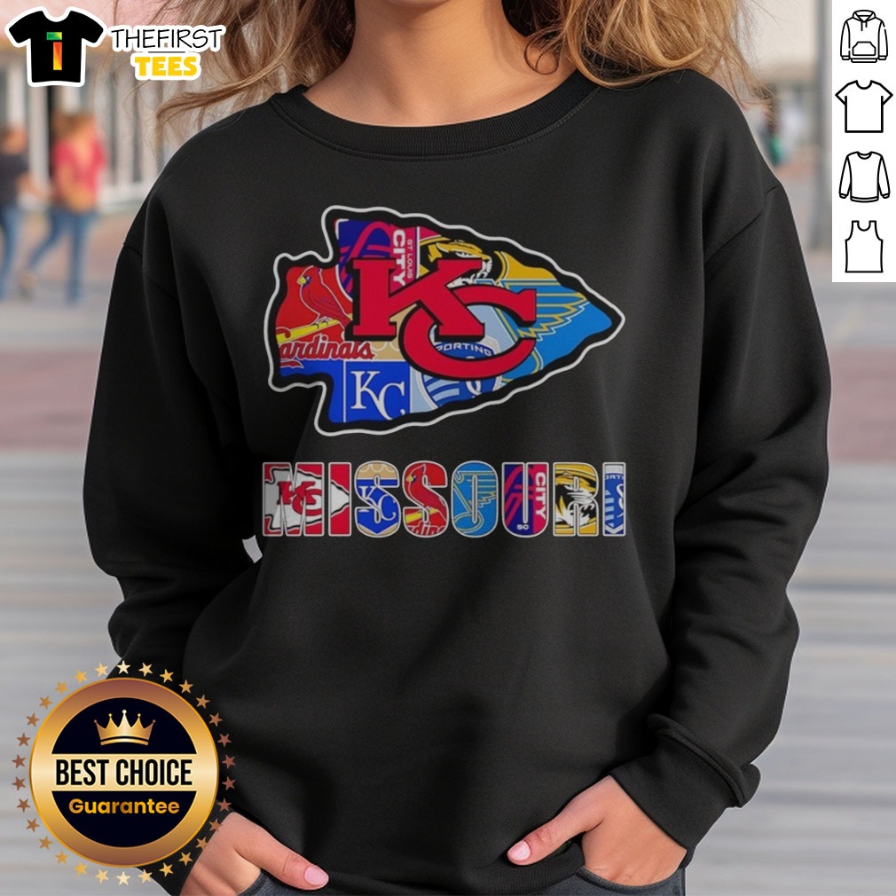 original-mo-chiefs-royals-cardinals-blues-sporting-arrowhead-logo-sweatshirt Original MO Chiefs Royals Cardinals Blues Sporting Arrowhead Logo Sweatshirt featuring a vibrant design