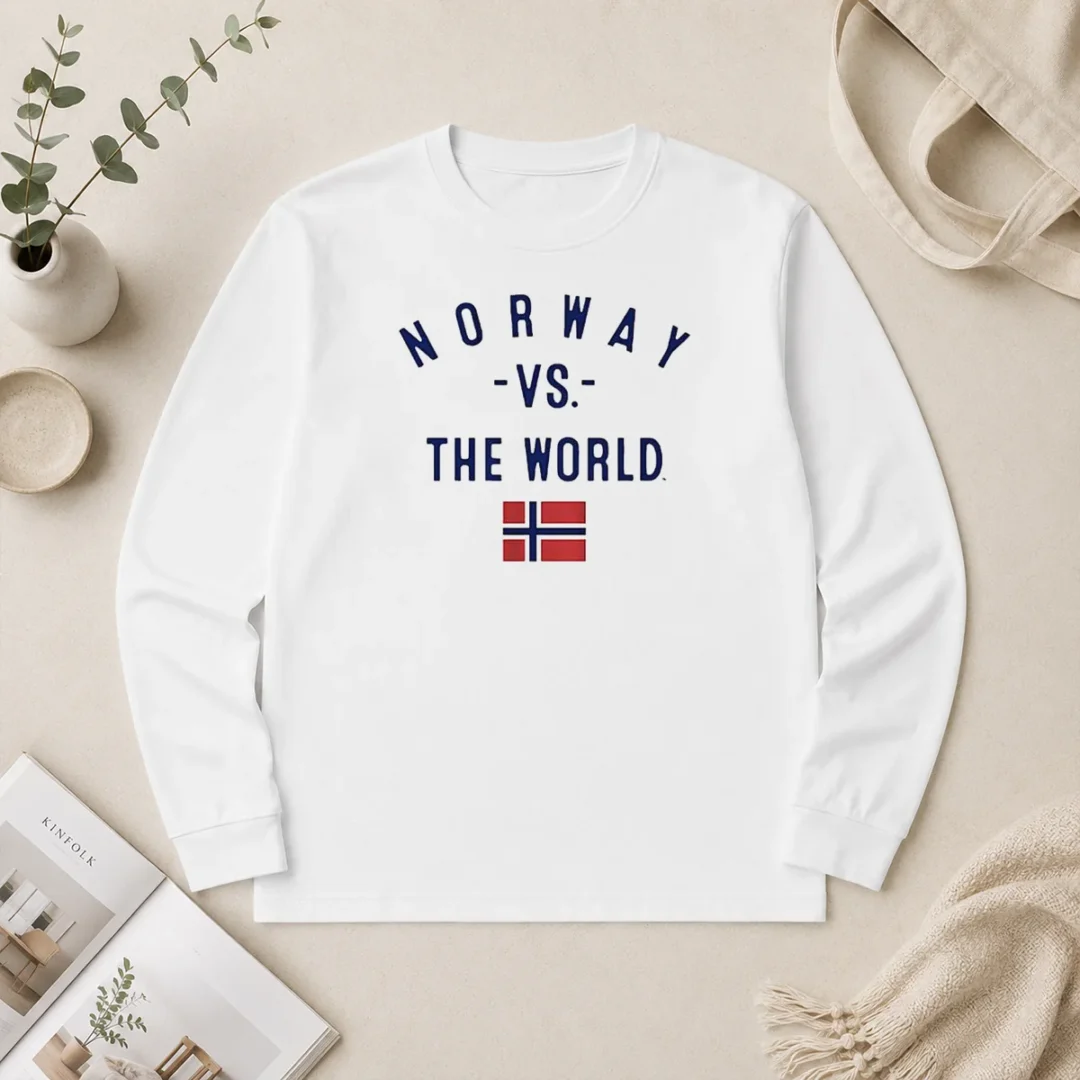 Original Norway Vs The World National Pride Flag FIFA World Cup 2026 Long Sleeve Shirt Original Norway Vs The World National Pride Flag FIFA World Cup 2026 Long Sleeve Shirt