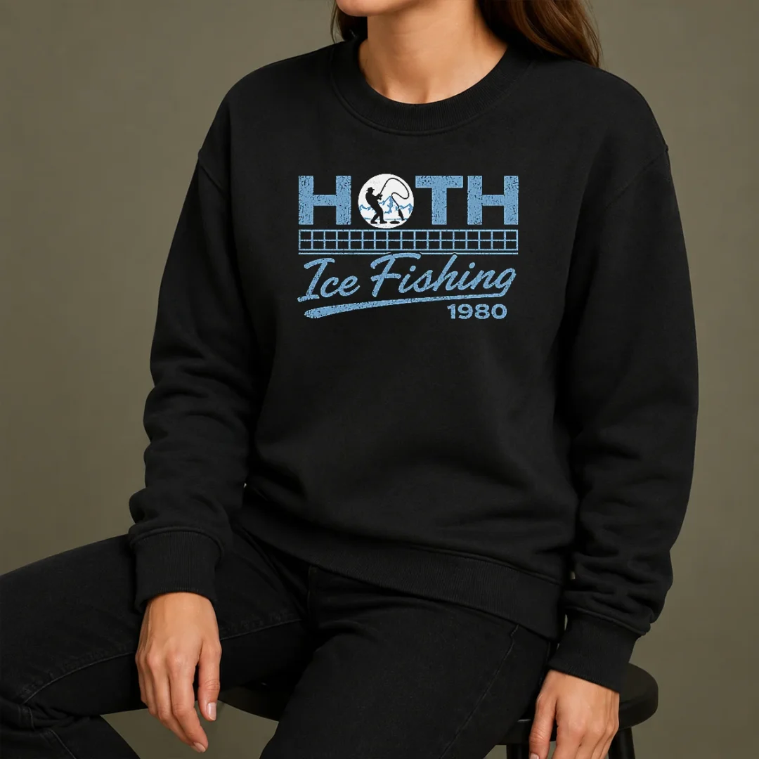 Original Old School Cold Wilderness ICE Fishing Sweater Original Old School Cold Wilderness ICE Fishing Sweater
