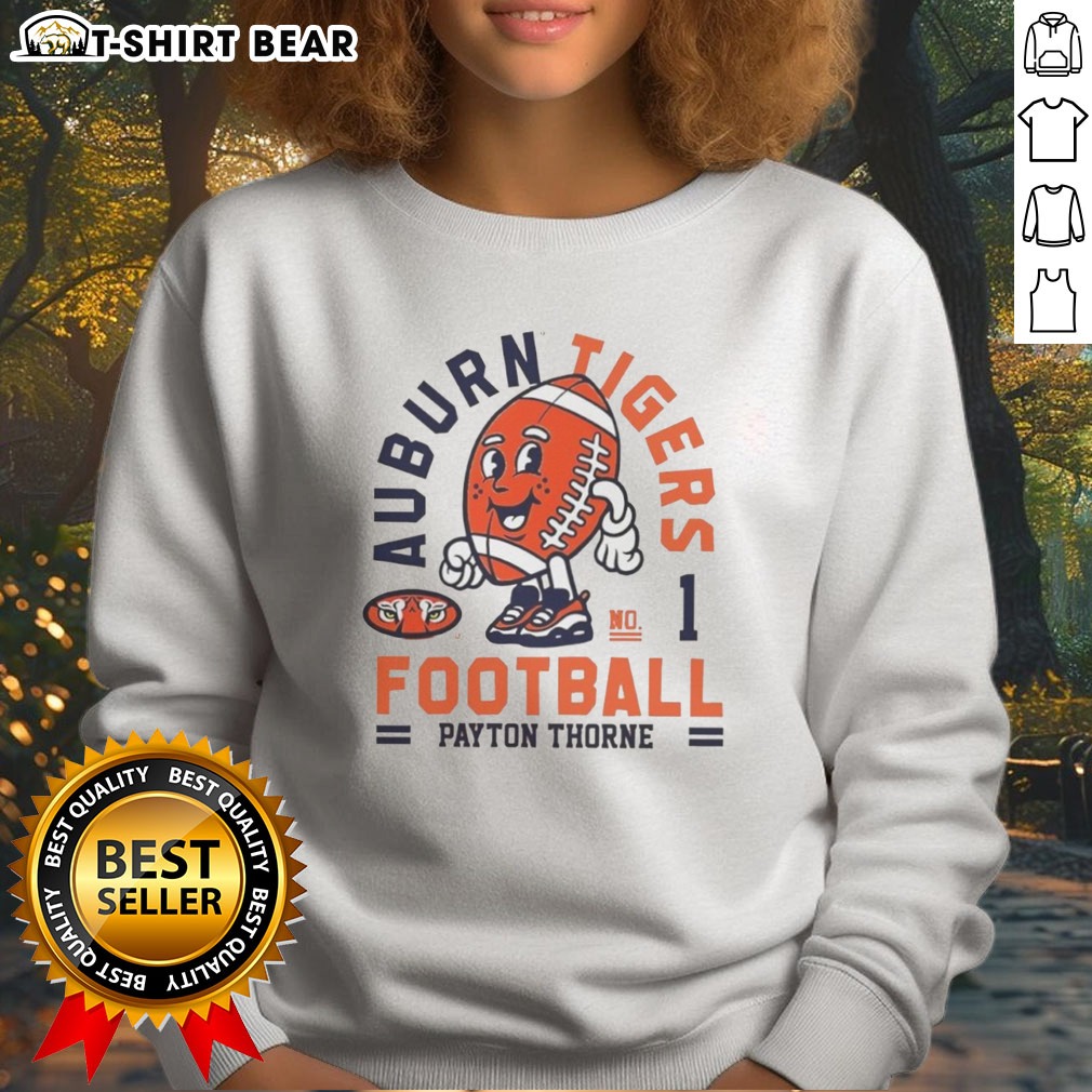 original-payton-thorne-auburn-tigers-football-no-1-sweatshirt Original Payton Thorne Auburn Tigers Football No 1 Sweatshirt featuring vibrant team colors and logo