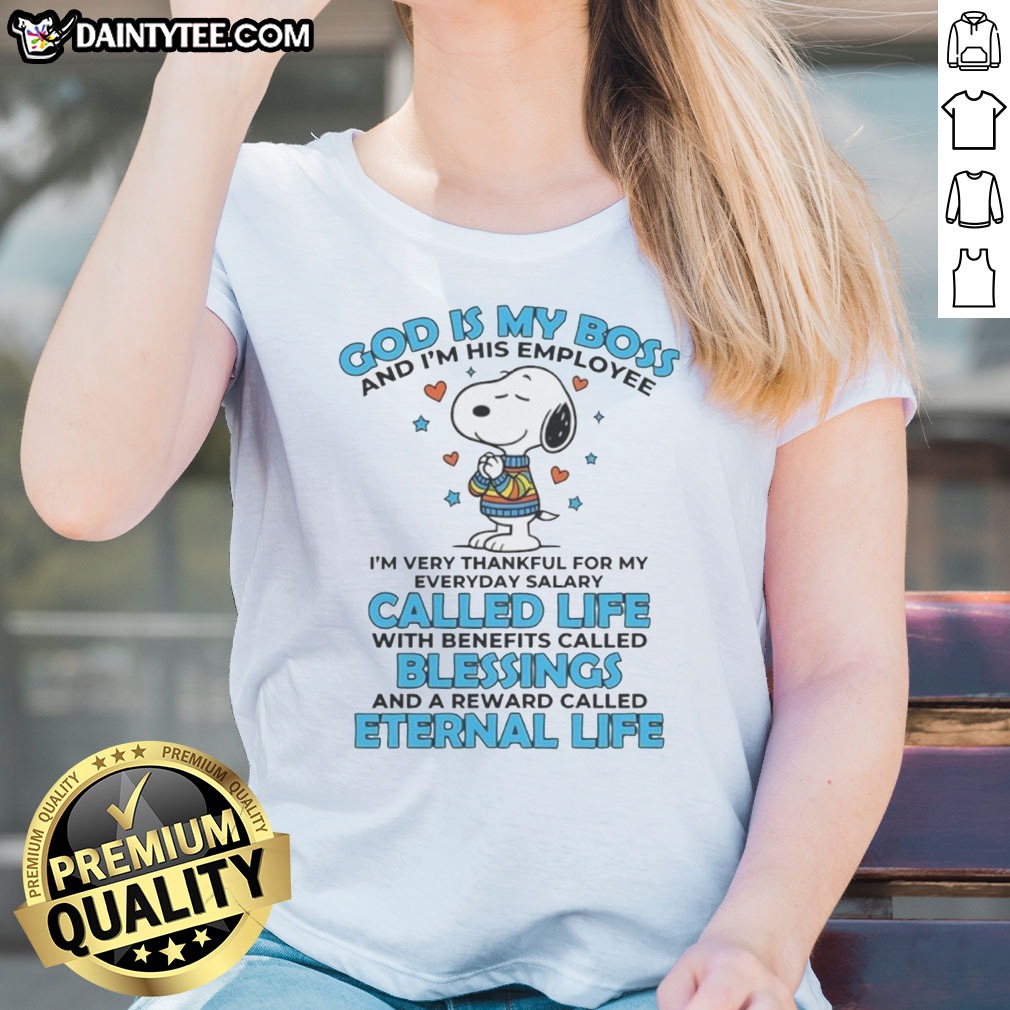 original-snoopy-peanuts-god-is-my-boss-and-i-m-his-employee-life-blessings-eternal-life-ladies-shirt Original Snoopy Peanuts God Is My Boss And I'M His Employee Life Blessings Eternal Life Ladies Shirt in vibrant colors