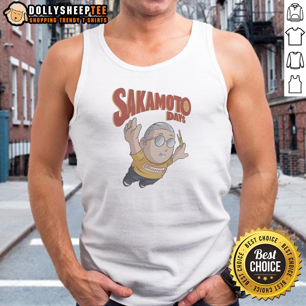 Original Taro Sakamoto Sakamoto Days Country Parody Super Mario Tank Top Original Taro Sakamoto Sakamoto Days Country Parody Super Mario Tank Top