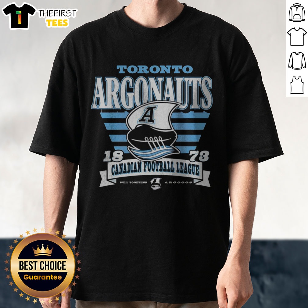 original-toronto-argonauts-1873-canadian-football-league-pull-together-argooos-shirt-1 Original Toronto Argonauts 1873 Canadian Football League Pull Together Argooos Shirt featuring classic team logo on a comfortable crew neck tee