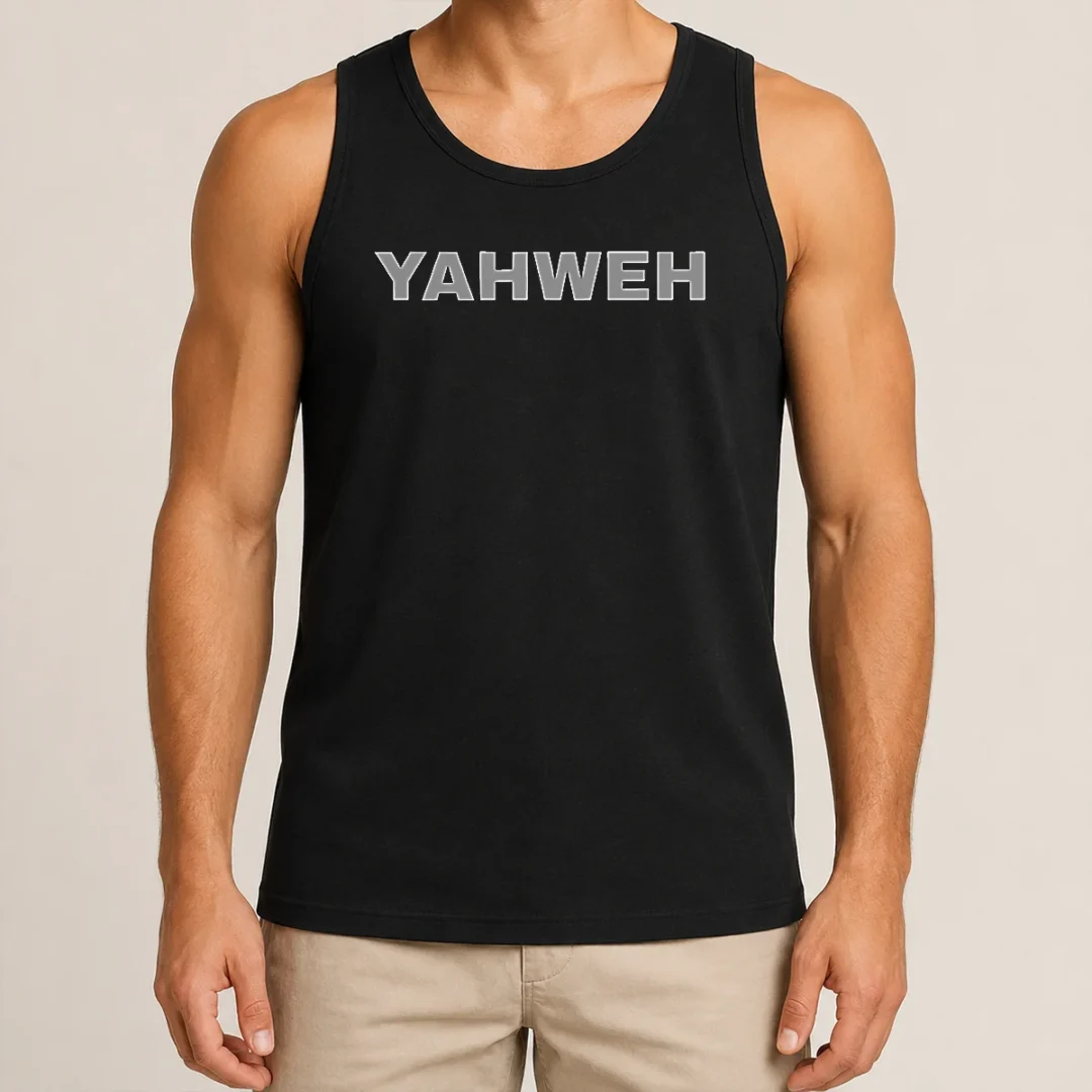 Original Yahweh Minimalist Logo Tank Top Original Yahweh Minimalist Logo Tank Top