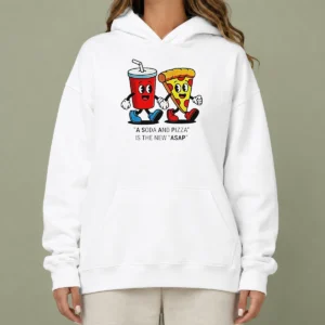 Awesome A Soda And Pizza Is The New ASAP Hoodie