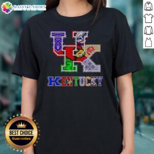 Top KY Wildcats Cardinals Loucity Racing Lexington UK Logo Ladies Shirt in a vibrant design, perfect for fans.