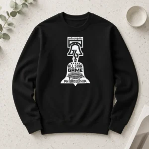 Pretty Philadelphia 76ers All Star Game Basketball Bell Long Sleeve Shirt