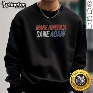Premium Make America Sane Again 2026 Sweatshirt