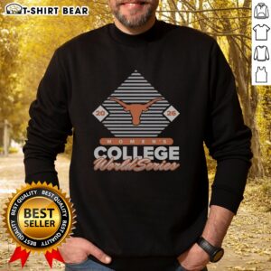 Hot Texas Longhorns 2026 NCAA College World Series Women's College World Series Sweatshirt featuring team colors and logo