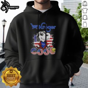 Good Snoopy Woodstock Kroger Peanuts Cool Hoodie featuring classic cartoon characters