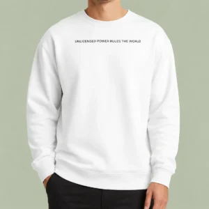 Good Unlicensed Power Rules The World Sweater
