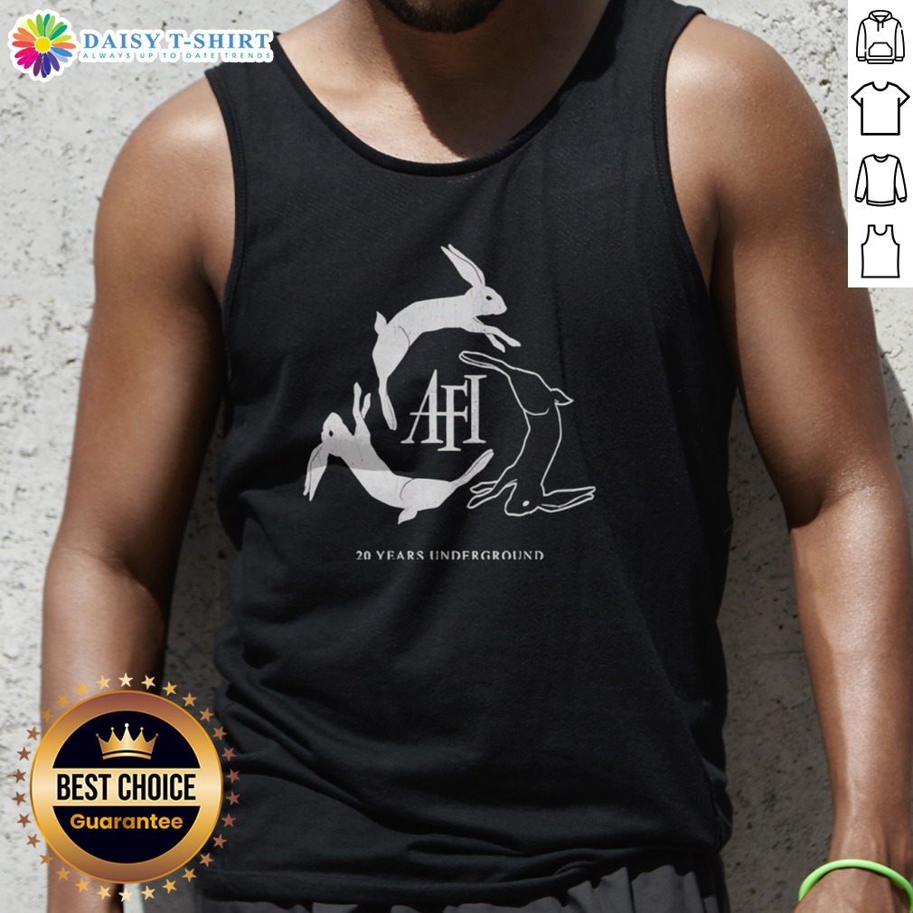 Premium AFI 20 Years Underground Tank Top Premium AFI 20 Years Underground Tank Top featuring a bold graphic design.