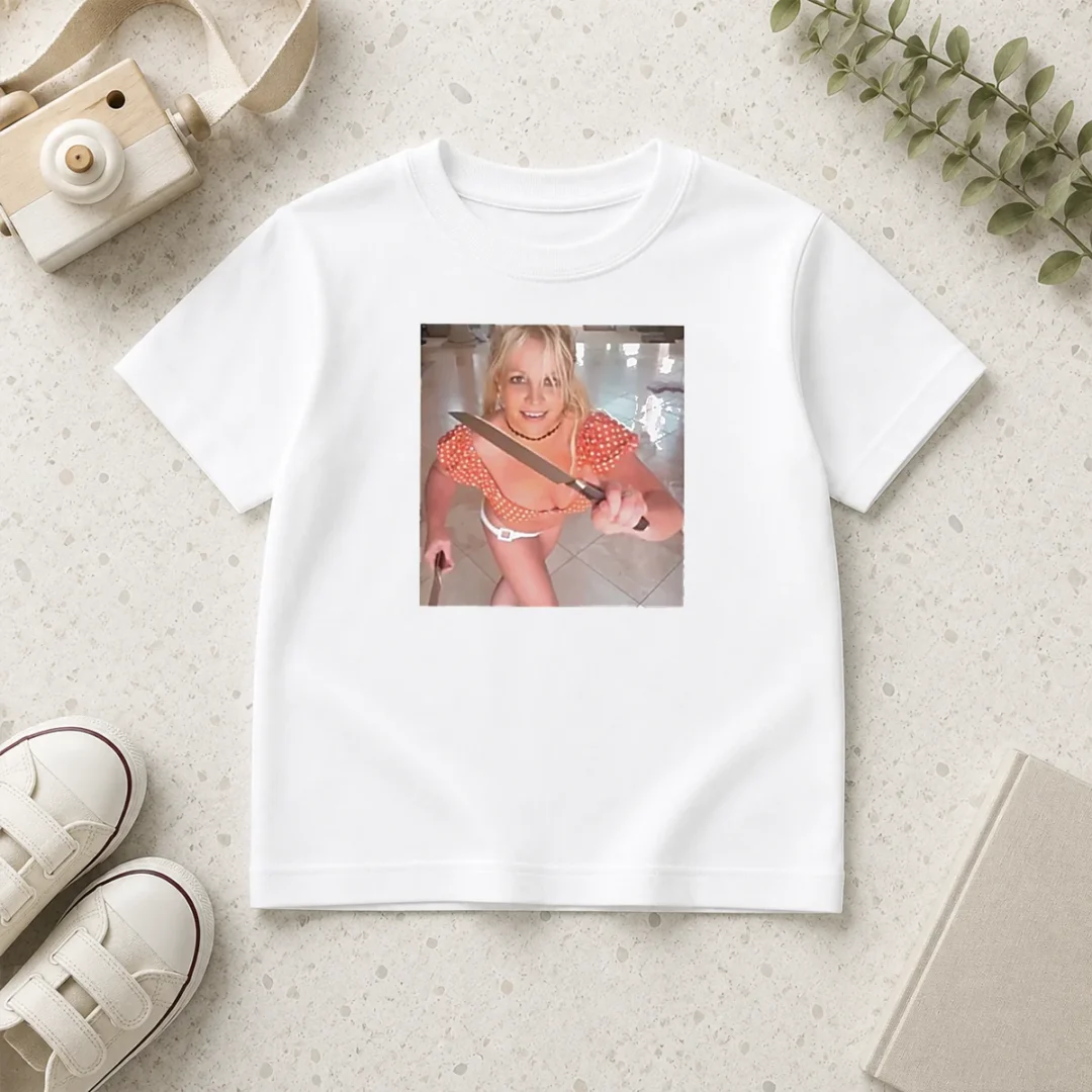 premium-britney-spears-butcher-baby-knife-dance-kids-t-shirt Premium Britney Spears Butcher Baby Knife Dance Kids T-Shirt