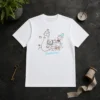 Premium Chiikawa Characters And Duck Friend Illustration From The Shirt