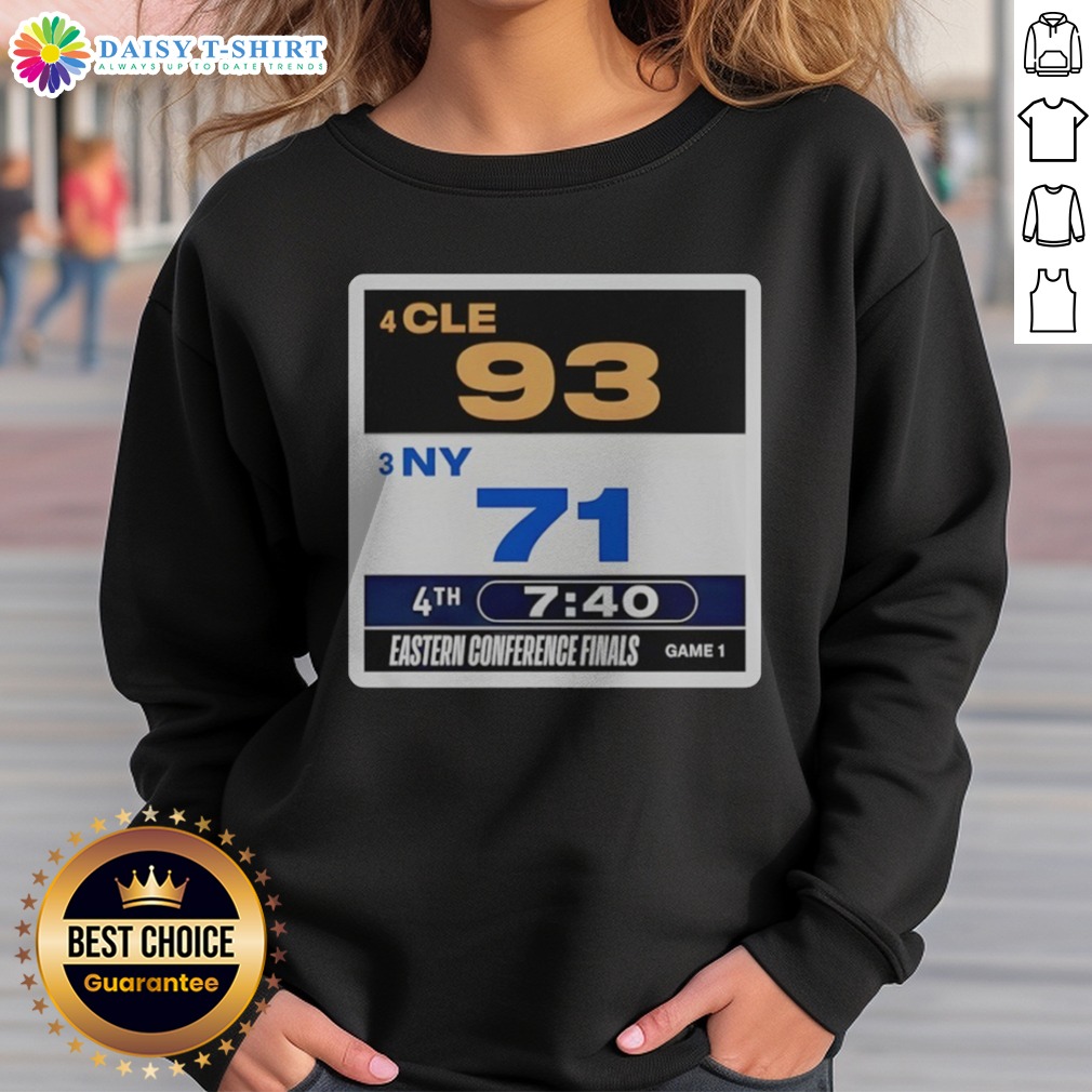 Premium Cleveland Cavaliers Vs. New York Knicks Eastern Conference Finals 2026 Sweatshirt Sweashirt Premium Cleveland Cavaliers Vs. New York Knicks Eastern Conference Finals 2026 Sweatshirt in vibrant team colors
