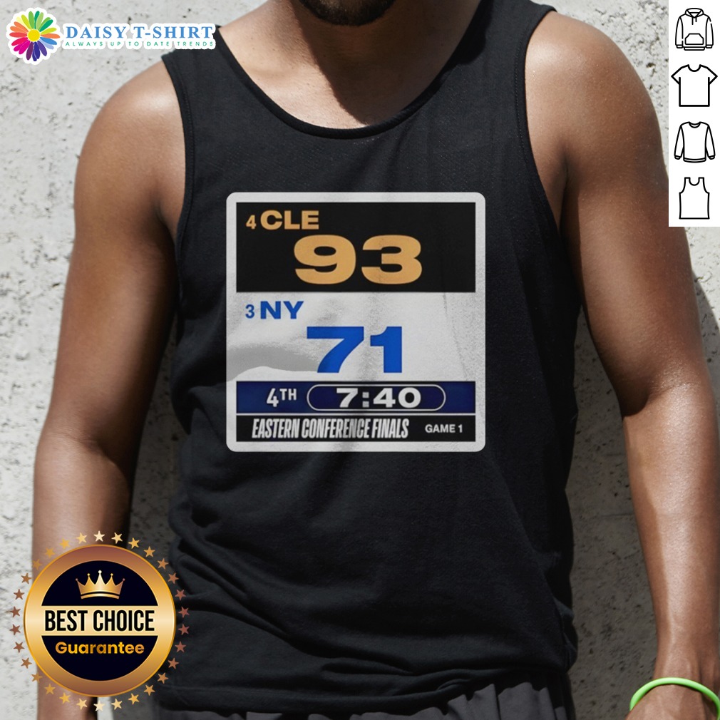 premium-cleveland-cavaliers-vs-new-york-knicks-eastern-conference-finals-2026-tank-top Premium Cleveland Cavaliers Vs. New York Knicks Eastern Conference Finals 2026 Tank Top displayed on a neutral background