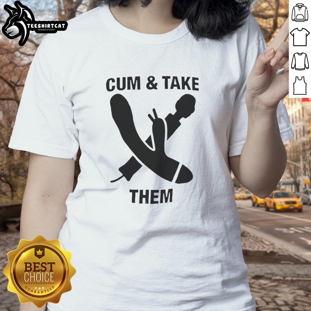 premium-cum-and-take-them-ladies-tee Premium Cum And Take Them Ladies Tee featuring a stylish design for women's casual wear, perfect for everyday outfits.