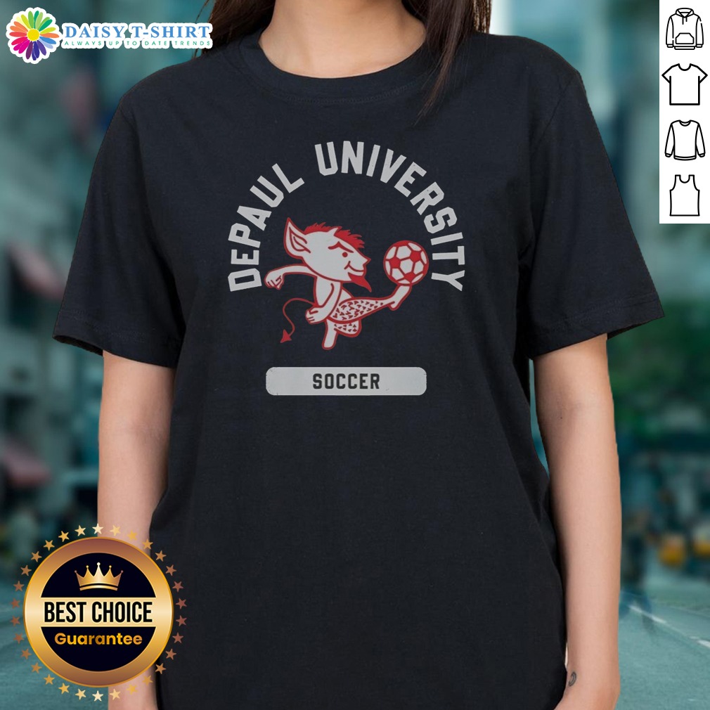Premium Dibs Depaul Blue Demons Soccer Ladies Shirt Premium Dibs Depaul Blue Demons Soccer Ladies Shirt with vibrant team colors and a comfortable fit.
