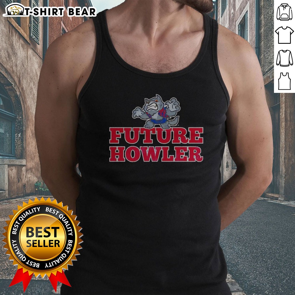 Premium Future Howler Wolf Baby Tank Top Premium Future Howler Wolf Baby Tank top featuring a stunning wolf graphic design.