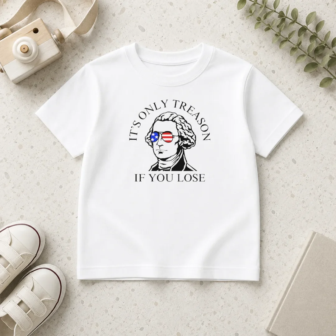 premium-george-washington-american-flag-sunglasses-its-only-treason-if-you-lose-kids-t-shirt Premium George Washington American Flag Sunglasses Its Only Treason If You Lose Kids T-Shirt