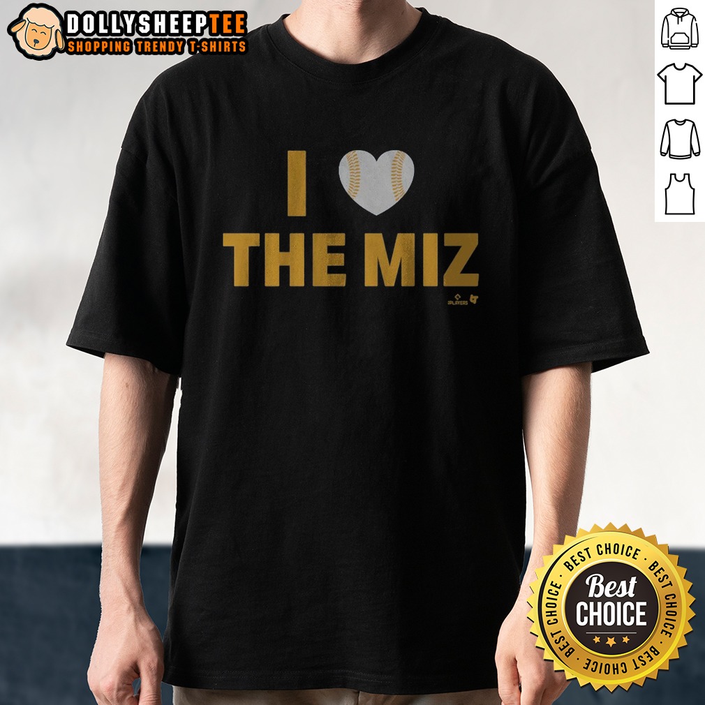 Premium Jacob Misiorowski I Heart The Miz Shirt Premium Jacob Misiorowski I Heart The Miz Shirt showcased on a clean background, perfect for fans.