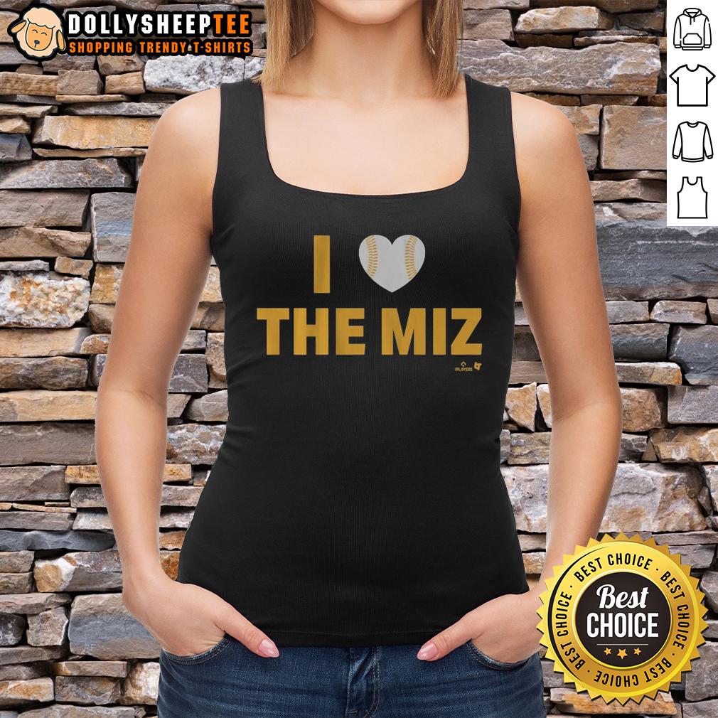 Premium Jacob Misiorowski I Heart The Miz Tank Top Premium Jacob Misiorowski I Heart The Miz Tank top displayed on a neutral background