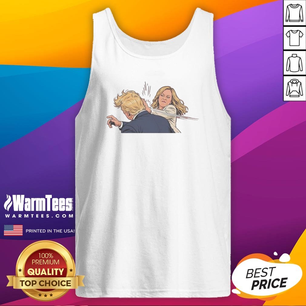 premium-kamala-harris-slap-trump-meme-tank-top Premium Kamala Harris Slap Trump Meme Tank Top