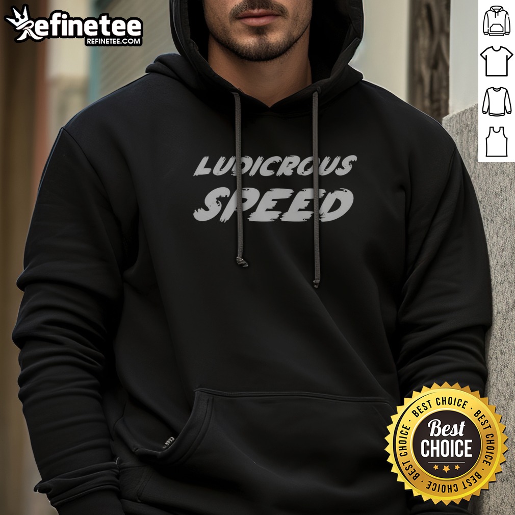 premium-ludicrous-speed-spaceballs-movie-quote-parody-reference-design-hoodie Premium Ludicrous Speed Spaceballs Movie Quote Parody Reference Design hoodie displayed on a hanger