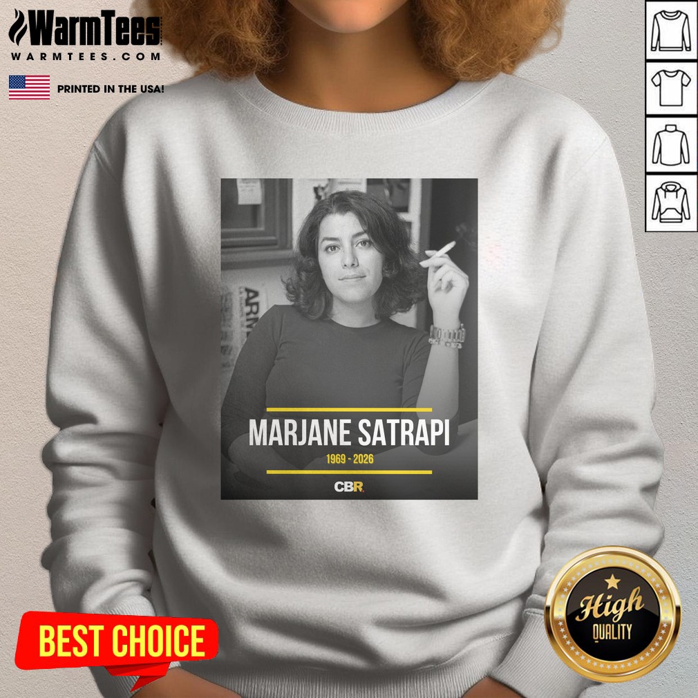 premium-marjane-satrapi-french-iranian-artist-author-and-filmmaker-dies-at-56-memorial-tribute-sweatshirt Premium Marjane Satrapi French Iranian Artist Author And Filmmaker Dies At 56 Memorial Tribute sweatshirt featuring a heartfelt design.