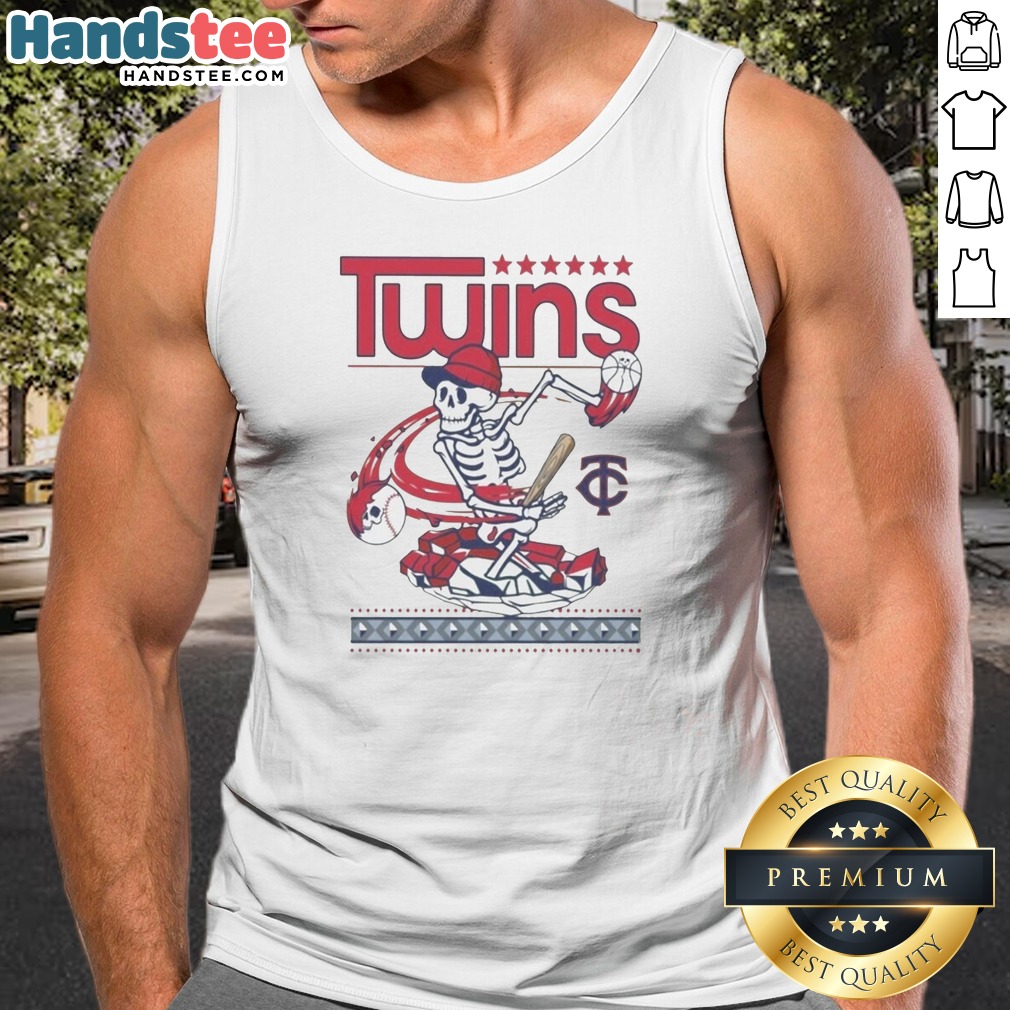 premium-minnesota-twins-grateful-dead-skeleton-skateboard-tank-top Premium Minnesota Twins Grateful Dead Skeleton Skateboard tank top featuring colorful graphic on lightweight sleeveless shirt