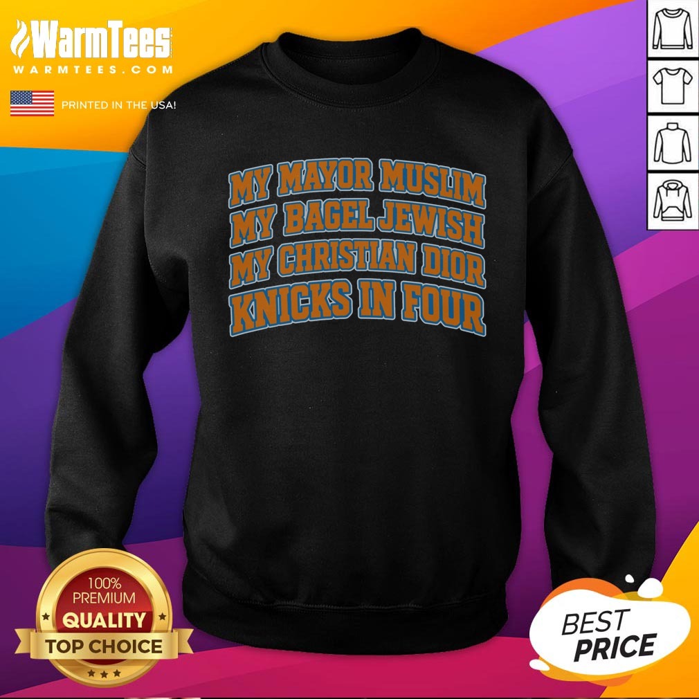 premium-my-mayor-muslim-my-bagel-jewish-my-christian-dior-and-ny-team-in-four-sweatshirt Premium My Mayor Muslim, My Bagel Jewish, My Christian Dior And NY Team In Four sweatshirt featuring vibrant graphics.