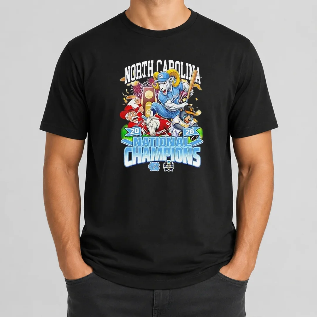 Premium North Carolina 20 26 National Champions Tar Heels Baseball t shirt Premium North Carolina 20 26 National Champions Tar Heels Baseball