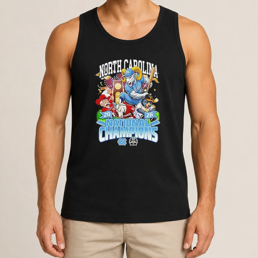 Premium North Carolina 20 26 National Champions Tar Heels Baseball Tank Top Premium North Carolina 20 26 National Champions Tar Heels Baseball Tank Top