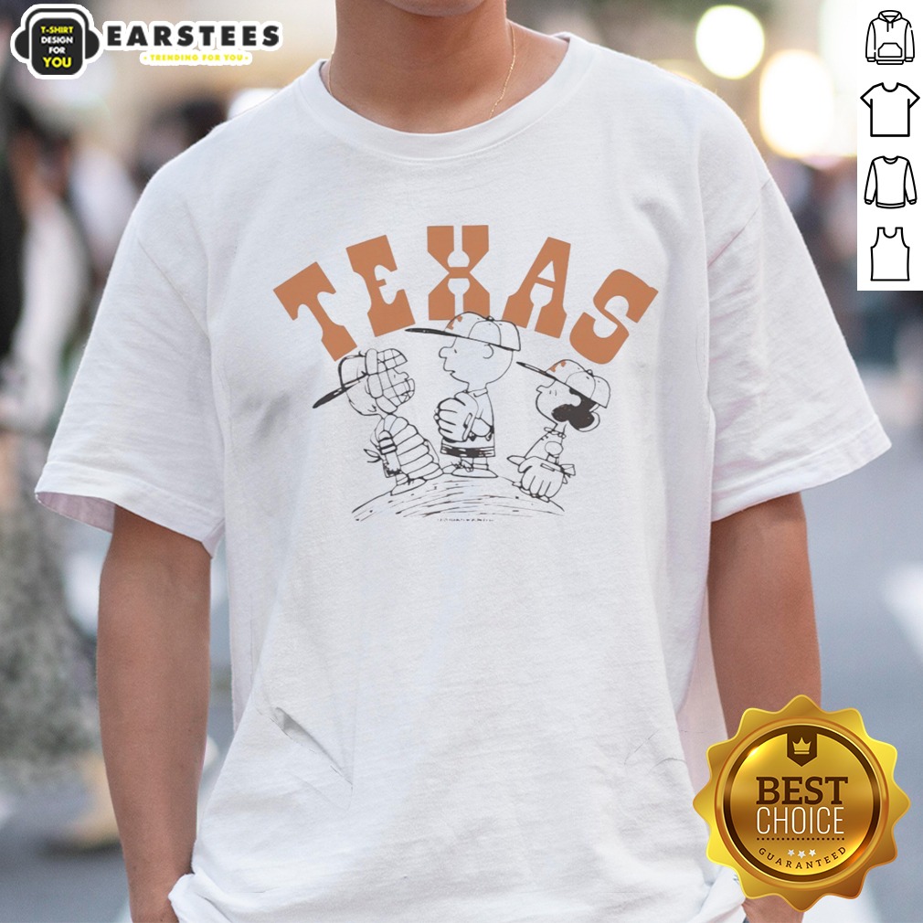premium-peanuts-charlie-brown-lucy-linus-texas-university-of-texas-baseball-logo-shirt Premium Peanuts Charlie Brown Lucy Linus Texas University Of Texas Baseball Logo shirt displayed on a neutral background