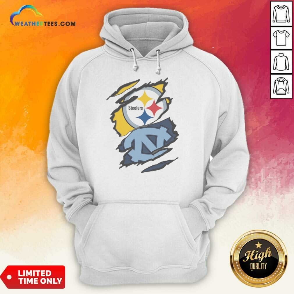 premium-pittsburgh-steelers-and-unc-tar-heels-ripped-metal-effect-logo-hoodie-hoodie-optimized Premium Pittsburgh Steelers And UNC Tar Heels Ripped Metal Effect Logo hoodie optimized for product display