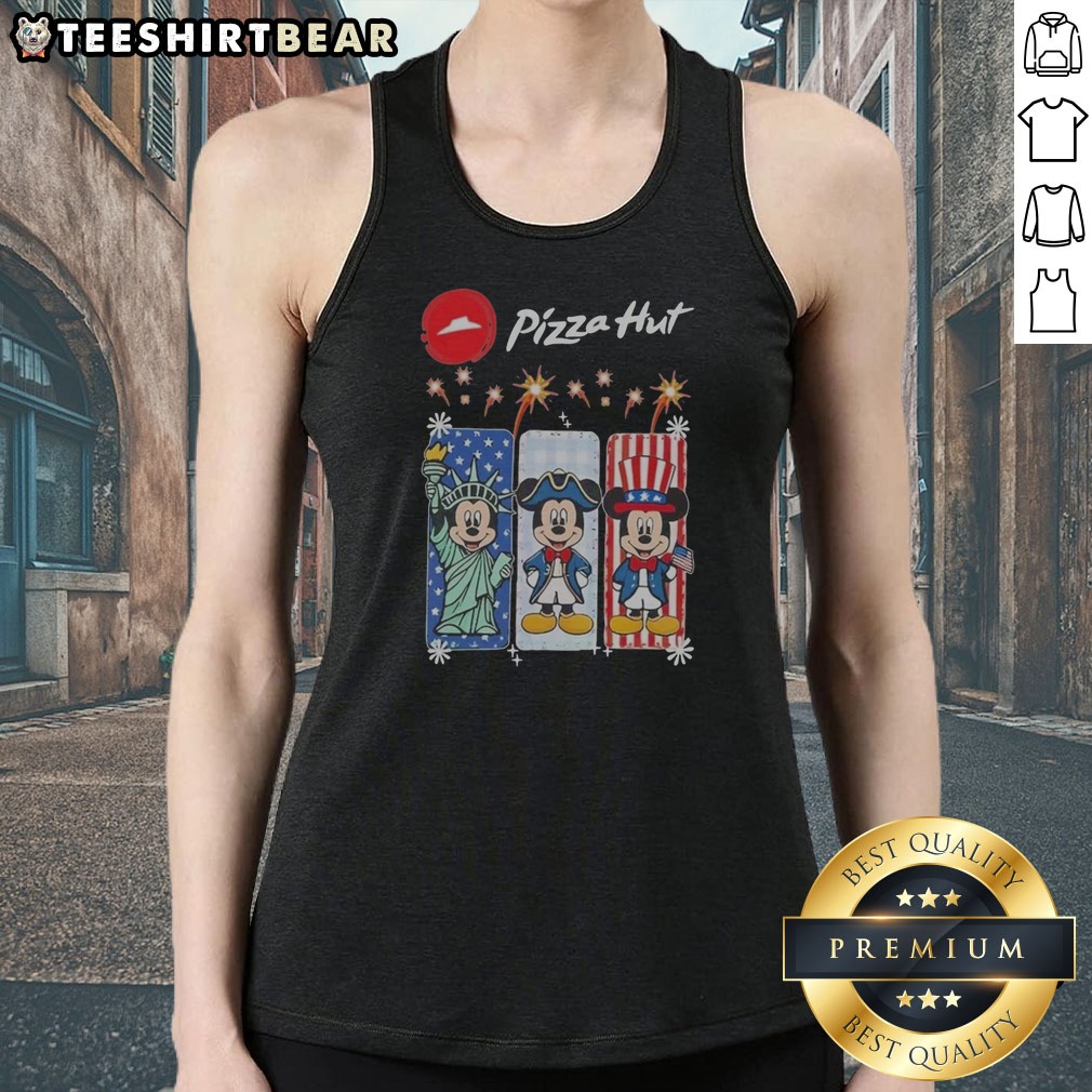 premium-pizza-hut-mickey-mouse-usa-patriotic-fireworks-tank-top Premium Pizza Hut Mickey Mouse USA Patriotic Fireworks Tank top featuring vibrant patriotic fireworks and classic Mickey Mouse design