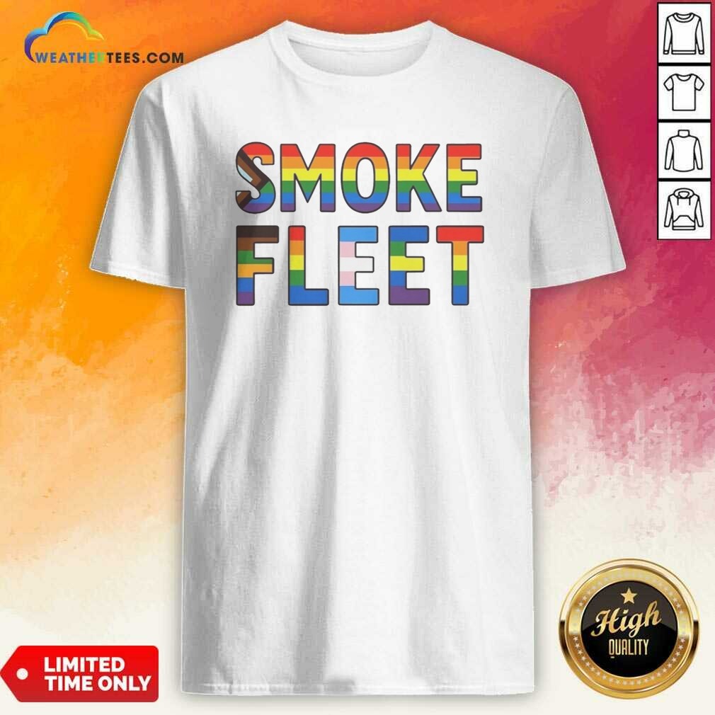 premium-smoke-fleet-happy-pride-month-shirt-optimized Premium Smoke Fleet Happy Pride Month shirt optimized for vibrant display and detailed viewing