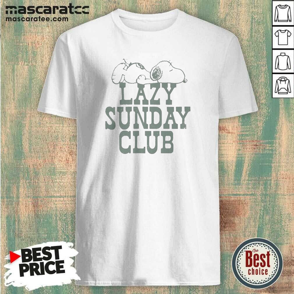 premium-snoopy-lazy-sunday-club-shirt-optimized Premium Snoopy Lazy Sunday Club