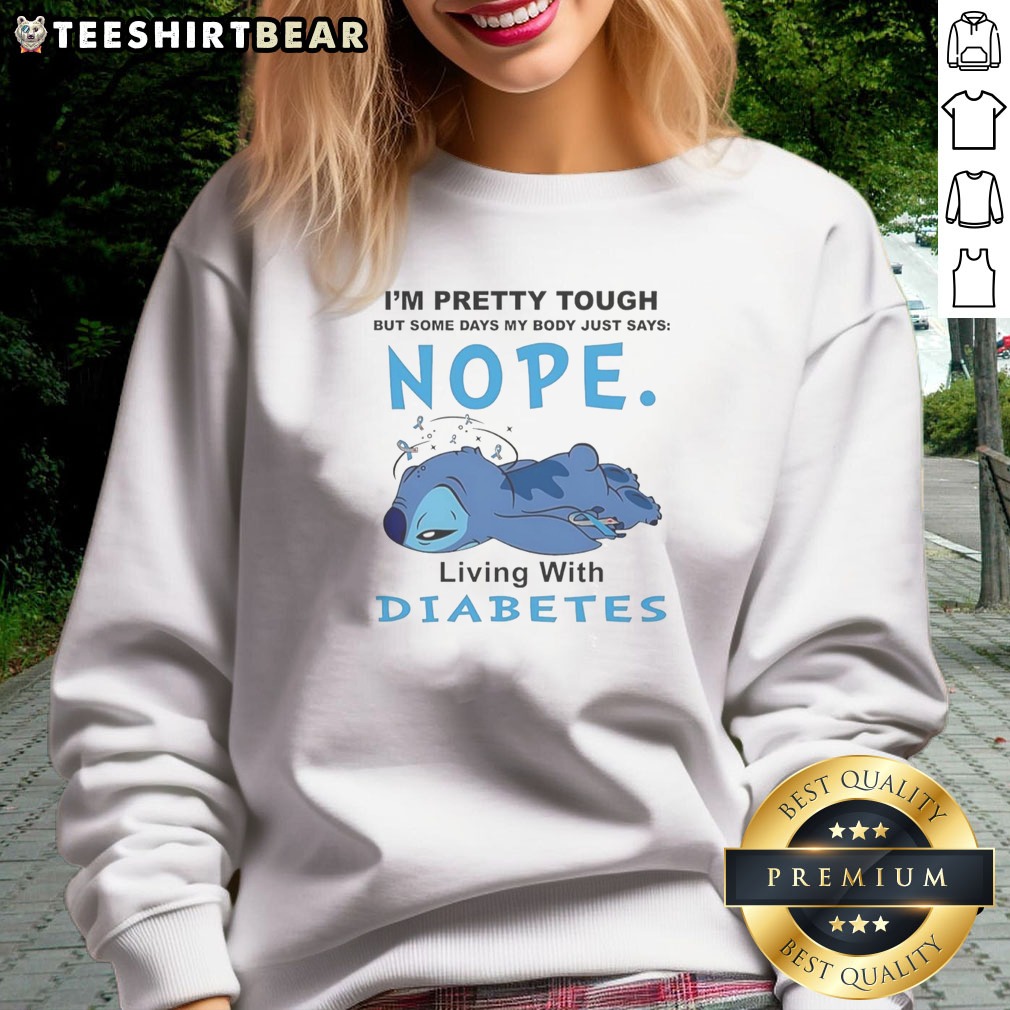 premium-stitch-lilo-i-m-pretty-tough-but-some-days-my-body-just-says-nope-living-sweatshirt Premium Stitch Lilo I'M Pretty Tough But Some Days My Body Just Says Nope Living Sweatshirt in a cozy setting