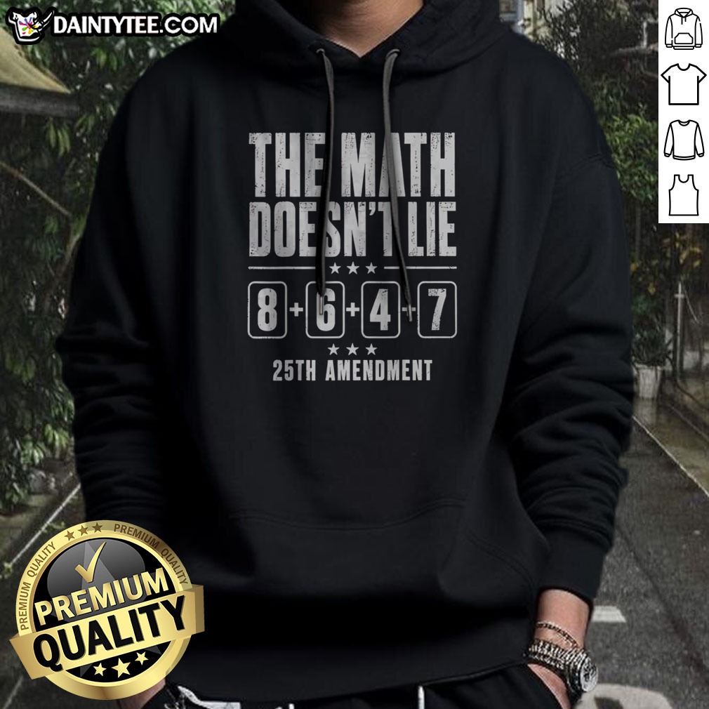 premium-the-math-doesn-t-lie-86-47-25th-amendment-retro-hoodie Premium The Math Doesn'T Lie 86 47 25th Amendment Retro Hoodie displayed on a neutral background