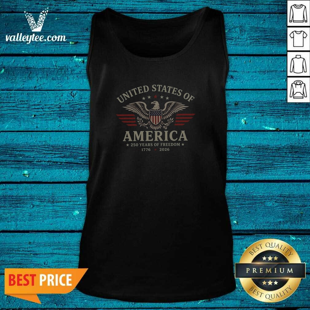 premium-united-states-of-america-250-years-of-freedom-1776-2026-bald-eagle-patriotic-unisex-t-shir-tank-top Premium United States Of America 250 Years Of Freedom 1776 2026 Bald Eagle Patriotic Unisex T Shir Tank Top