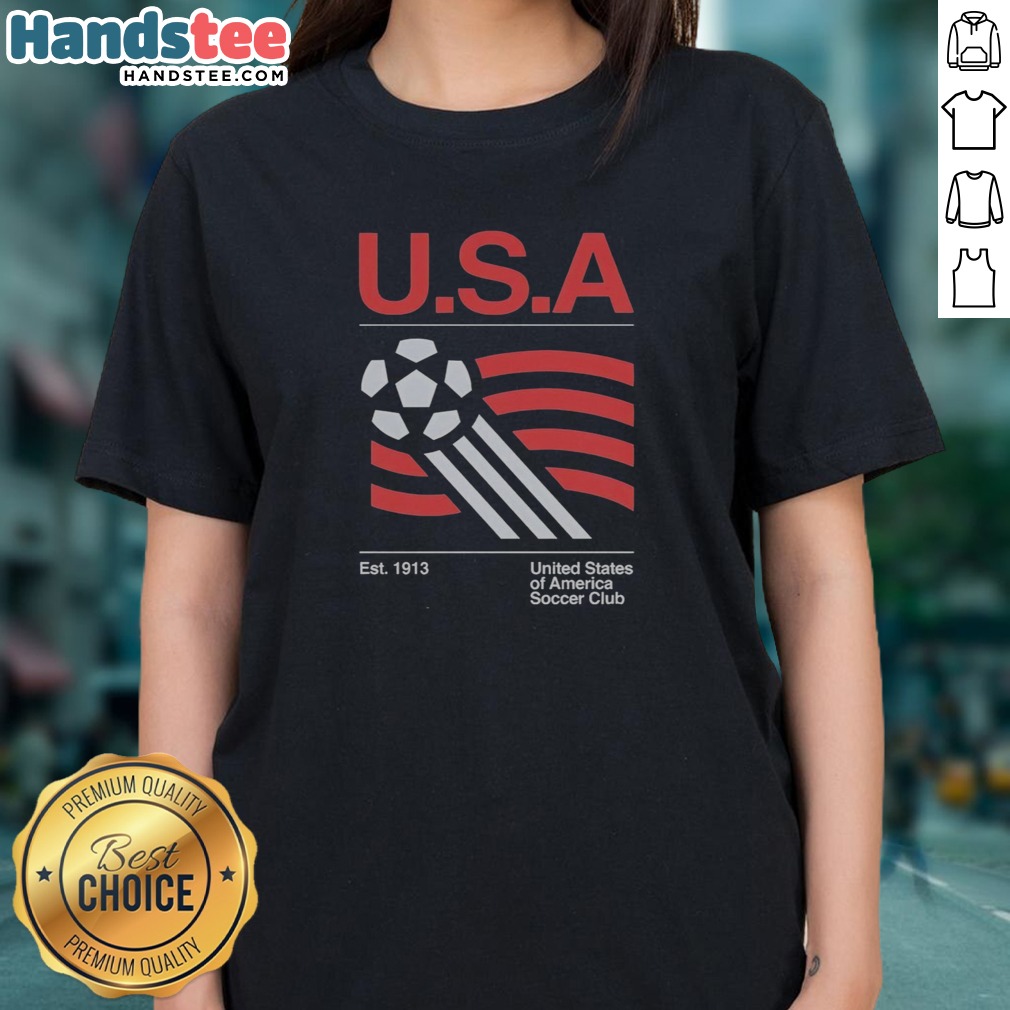 premium-us-national-team-historic-1913-foundation-ball-flag-united-states-of-america-soccer-club-ladies-shirt Premium Us National Team Historic 1913 Foundation Ball Flag United States Of America Soccer Club Ladies Shirt featuring vibrant colors