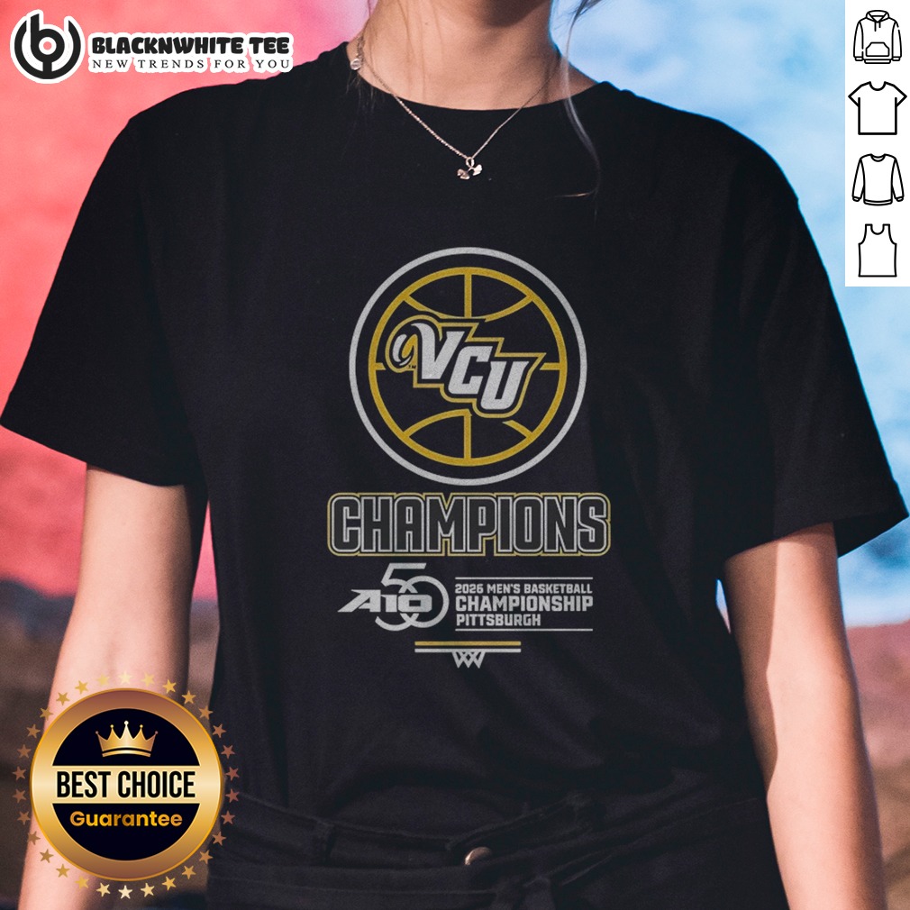 premium-vcu-rams-2026-men-s-basketball-championship-pittsburgh-ladies-shirt Premium VCU Rams 2026 Men's Basketball Championship Pittsburgh Ladies Shirt in white, featuring bold team graphics