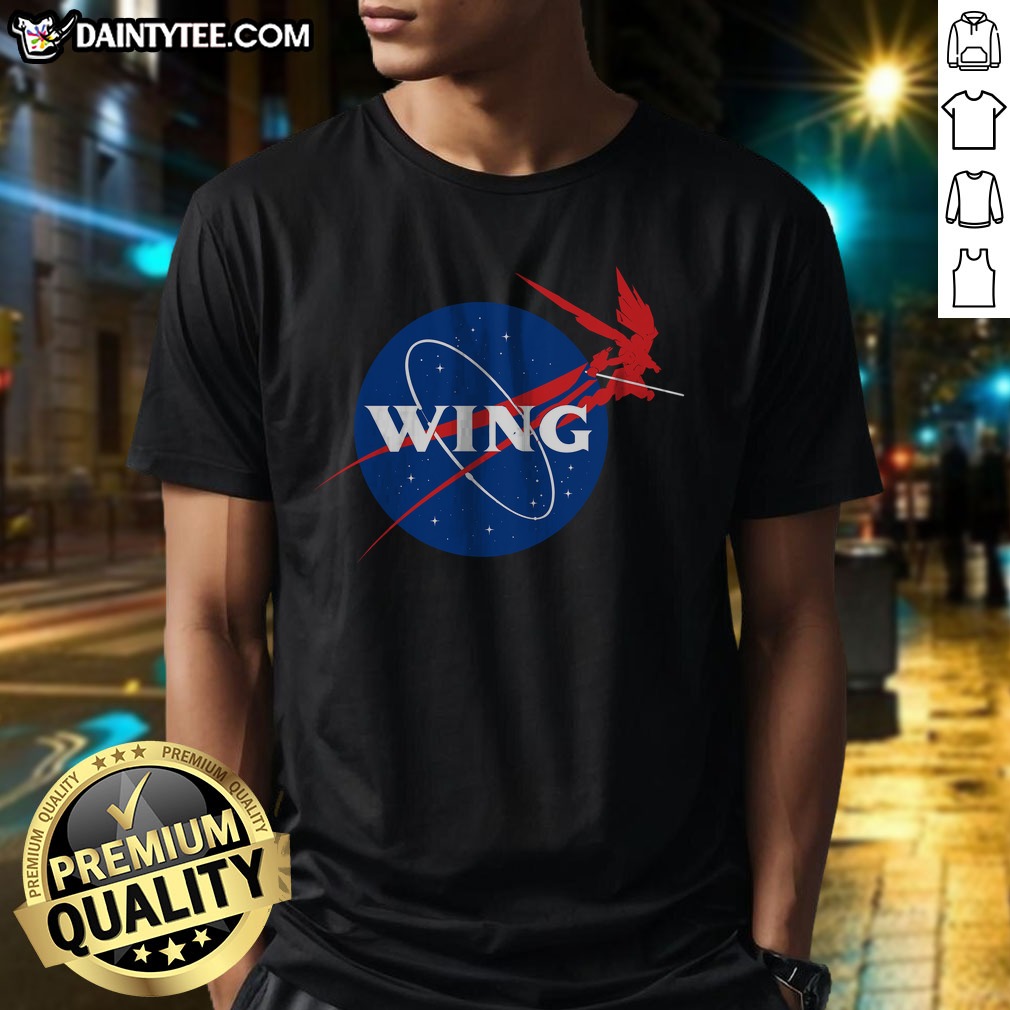 premium-wing-mecha-aeronautics-and-colony-administration-shirt Premium Wing Mecha Aeronautics And Colony Administration Shirt displayed on a flat surface.