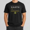Premium Zorp 7 Earth No Signs Of Intelligent Life Definitely Would Not Invade Alien graphic t shirt in black, front view